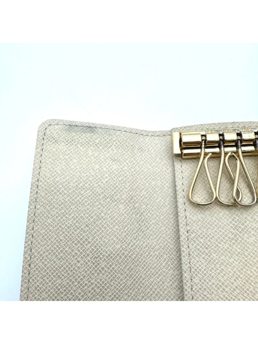 Louis Vuitton Multicles 4 Key Case Damier Azur Key Holder